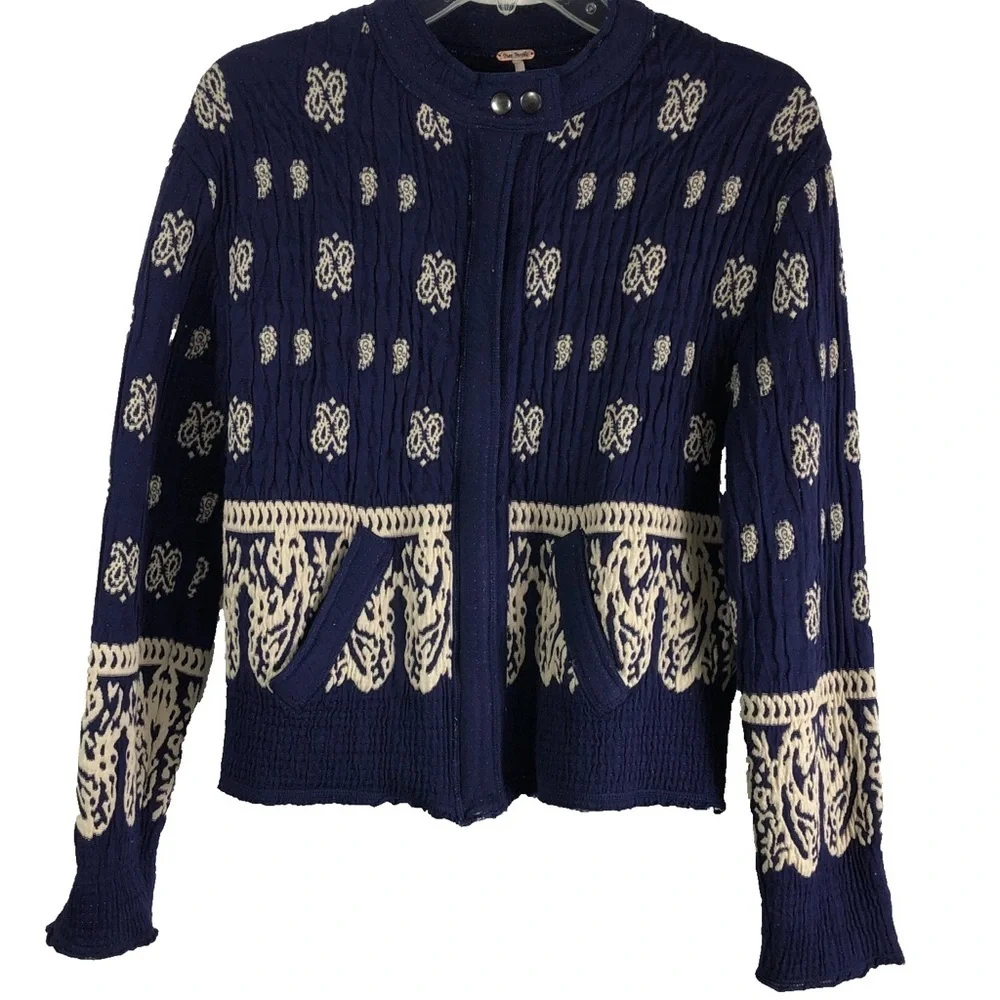 Free People Bluebird Quilted Jacket – Size XS